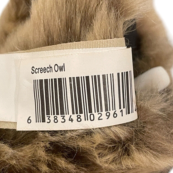 Bundle Folkmanis Puppets Mini Tabby Cat Screech Owl Turning Head Realistic Plush - Picture 7 of 13